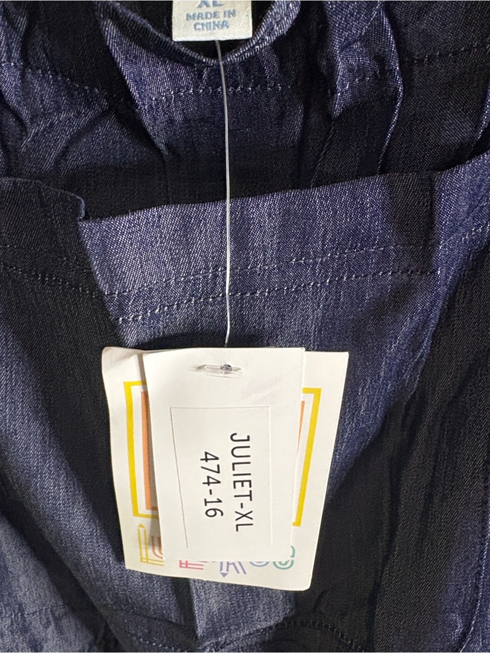 Juliet XL Navy jumpsuit with Tag